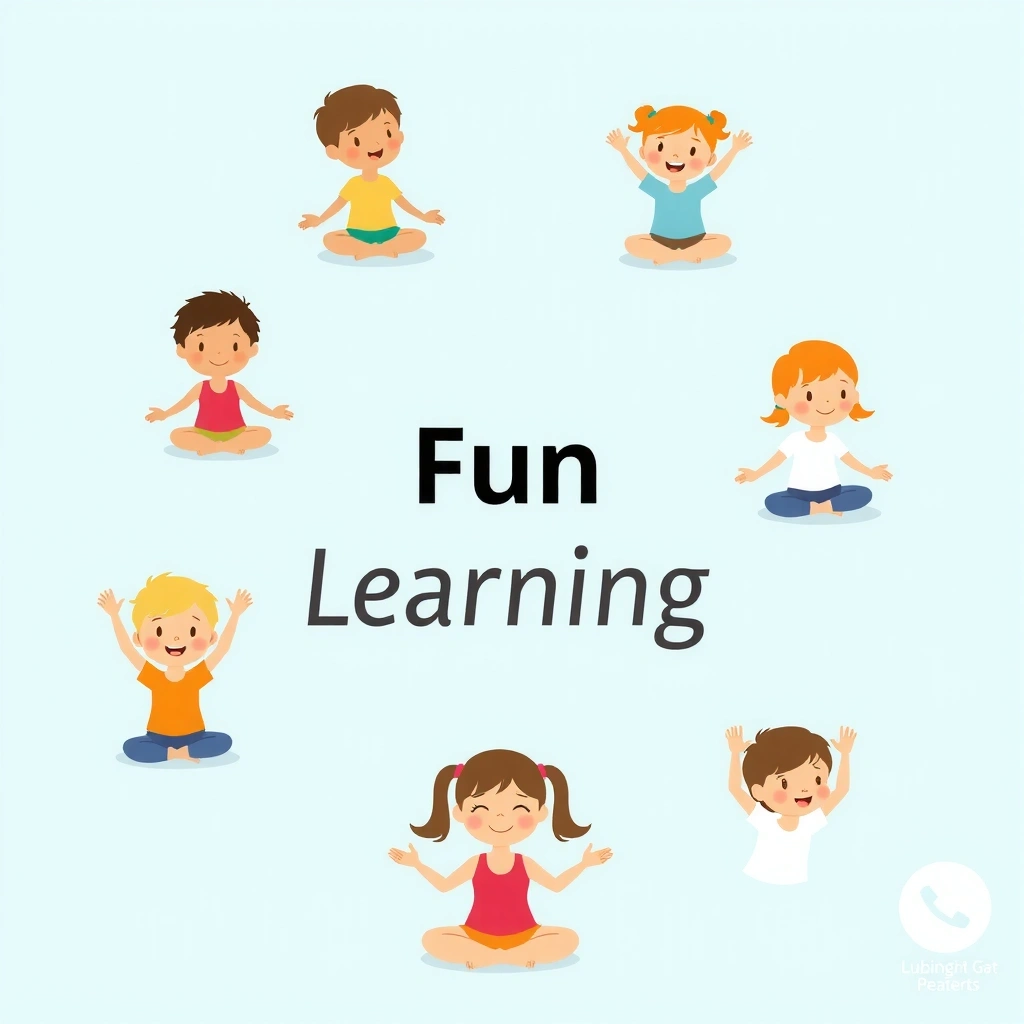 Icon representing children playing and learning