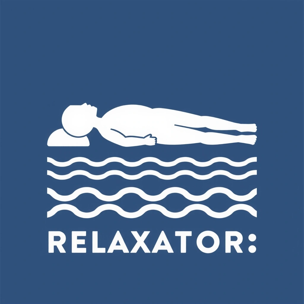 Icon representing relaxation and comfort